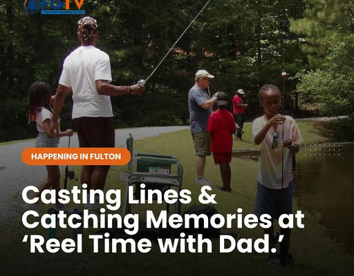 Unplug and connect with loved ones at Bear Creek Nature Center! Experience the joy of nature and quality family time at the Reel Time with Dad event. Join families enjoying fishing, laughter, and unforgettable moments. Discover how this event fosters real connections away from screens and distractions. Media Credit: Fulton County Government TV