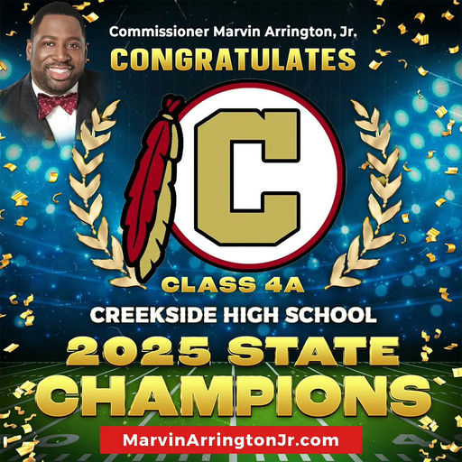 Creekside High School has shattered records and expectations with a phenomenal 15-0 undefeated season! This team has exemplified resilience and determination. With a historic state championship win and a record-breaking 845 points scored, they are redefining what it means to be champions. Join the celebration of excellence and watch as the Seminole legacy grows! Media Credit: Marvin Arrington Jr