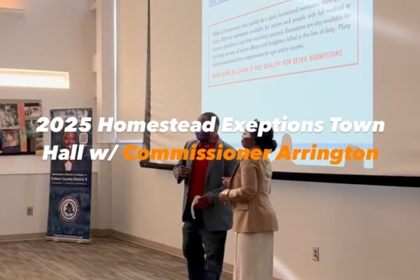 The 2025 Spring District Dialogues delivered crucial insights directly to the community, empowering homeowners with knowledge on how to effectively reduce their property taxes through Homestead Exemptions. Commissioner Marvin S. Arrington Jr., along with Fulton County leadership, provided expert guidance and answered pressing questions, ensuring attendees left equipped with valuable strategies for tax savings. This interactive session not only highlighted important financial strategies but also underscored the significance of community engagement and proactive planning. Don't miss the opportunity to apply for your Homestead Exemption before the April 1st deadline. Ensure your application is in on time and benefit from the available tax savings. #FultonCounty #FultonInfo #HomesteadExemption #TaxSavings #CommunityEngagement #FinancialEmpowerment Media Credit: Fulton County Government