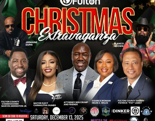 Join notable figures like Councilwoman Helen Z. Willis and Mayor-Elect Carmalitha Gumbs at the Christmas Extravaganza! Set for December 13, this exciting event will take place at Welcome All Park in South Fulton. Families are invited to enjoy a day filled with music, games, and wonderful Christmas gifts. Additionally, special guests such as Jermaine Dupri and Blanco Brown will make this day even more memorable. Don't miss out on this fantastic opportunity to celebrate the holiday spirit! Mark your calendars and prepare for an unforgettable experience. Media Credit: City of South Fulton