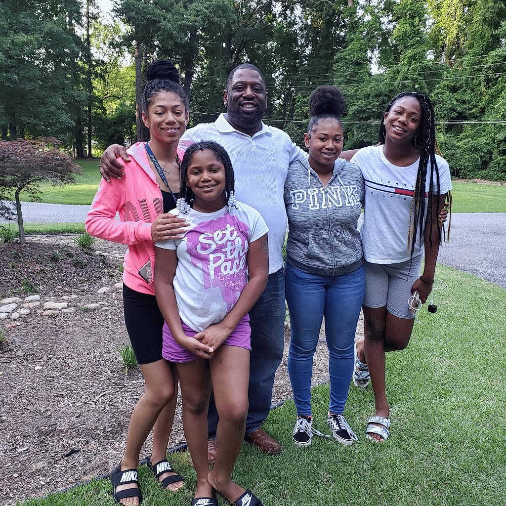 Attorney Marvin Arrington Jr. with community members