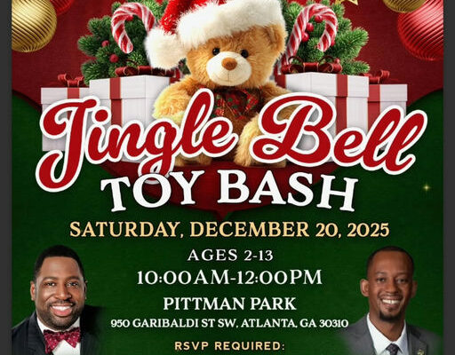 Get ready for a festive celebration at Pittman Park! The Jingle Bell Toy Bash will bring joy to kids ages 2-13 with toys and holiday activities on December 20, 2025. This is a community event that promises smiles and cheer, so don’t miss out on the fun! Media Credit: Marvin Arrington Jr