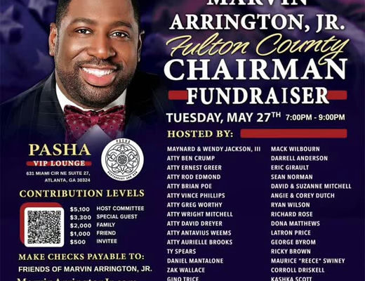 I am honored to announce that I am stepping up to lead Fulton County into a new era, where we empower the next generation of leaders. With a vision anchored in trust and stability, I invite you to join me as we transition towards action and accountability! Together, we can drive change for our community. Let's pass the baton! Media Credit: Marvin Arrington Jr