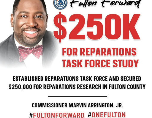 Fulton County is championing a significant stride towards justice by launching the Reparations Task Force, a groundbreaking initiative backed by $250,000 dedicated to essential reparations research. This pivotal effort aims to tackle systemic inequalities and nurture healing across our communities. By placing a spotlight on the voices of those most impacted by historical injustices, the task force is set to delve into the economic and social ramifications of our past, guiding the creation of actionable paths toward justice and equity for everyone. This initiative underscores a deep commitment to fostering restorative justice and engaging the community in meaningful change. Participate in this journey and stay informed about the task force's progress and findings. Follow us for updates and opportunities to engage in the conversation. #ReparationsTaskForce #FultonCounty #JusticeForAll #Equity #SystemicChange #CommunityEngagement #RestorativeJustice #Healing #ResearchForChange #SocialEquity #Reparations #ReparationsNow Media Credit: Fulton Forward