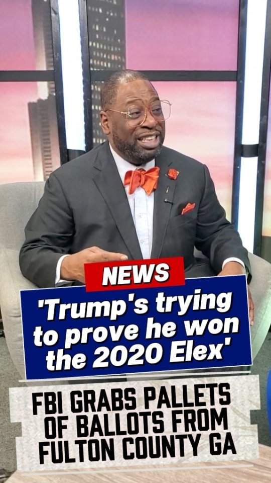 Fulton County Georgia Commissioner Marvin Arrington is among leaders who say they were surprised by an FBI raid on an elections center. Media Credit: Dr. Maria Boynton